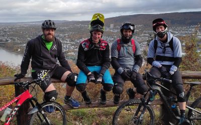 Mountainbike-Abteilung zu Gast in Koblenz
