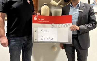 Naspa unterstützt Hilgerter Fünfkampf mit 500-Euro-Spende